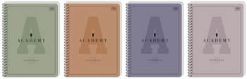 Kołozeszyt B5, Academy, w kratkę 100 kartek, Interdruk - Academy