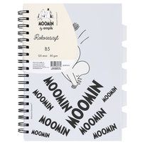 Kołozeszyt, Moomin BTS, Szary, B5