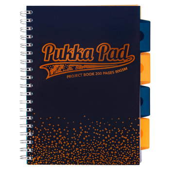 Kołozeszyt Pukka Pad, B5 Project Book Blush, granatowy - Pukka Pad