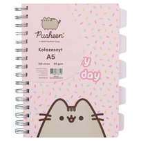 Kołozeszyt, Pusheen, różowy, A5 Empik