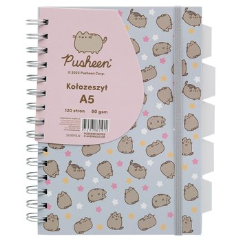 Kołozeszyt, Pusheen, Spirala, Szary, A5 kot - Empik