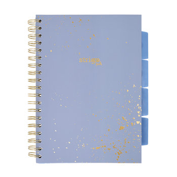 Kołozeszyt STRIGO PADS Project Book B5 kratka z przekładkami Marmur niebieski - Strigo