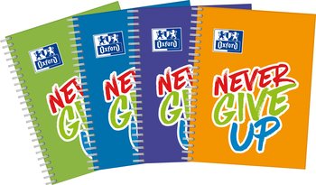 Kołozeszyt w kratkę, A5, mix kolorów - Oxford