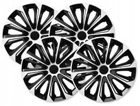 Kołpaki 4 sztuki NRM uniwersalne Strong Duoolor White Black 16” Inna marka