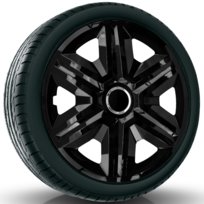 Kołpaki samochodowe FAST BLACK lakierowane 15'' NRM s.c.