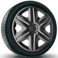 Kołpaki samochodowe FAST GRAPHITE lakierowane 14'' NRM s.c.