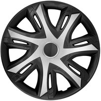 Kołpaki samochodowe N-POWER BICOLOR silver/black 16''