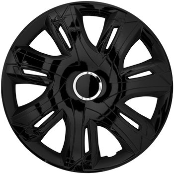 Kołpaki samochodowe SUPERNOVA black 14'' + ring - NRM