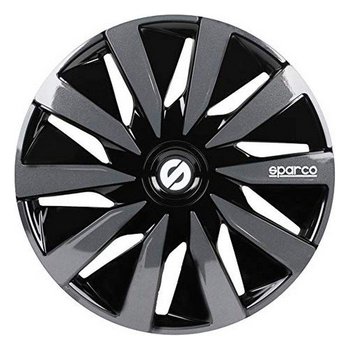 Kołpaki Sparco Lazio Czarny/Szary 14" (4 uds) - Sparco