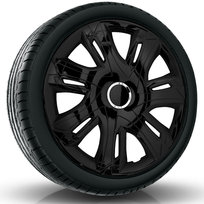 Kołpaki Supernova Black 15'' + Ring