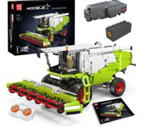 KOMBAJN ZDALNIE STEROWANY Z KLOCKÓW 1347 el. TECHNIC MOULD KING 17014S