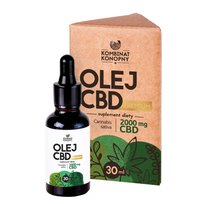 Kombinat Konopny, Olej Cbd Premium 2000 Mg, 30ml