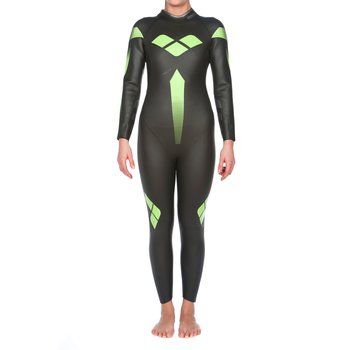 Kombinezon Triathlonowy Damski Arena Triwetsuit Black/Green Rozmiar L - Arena