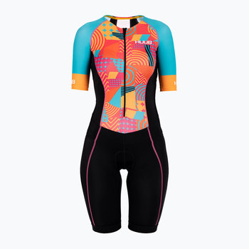 Kombinezon Triathlonowy Damski Huub Her Spirit Long Course Suit Czarno-Kolorowy Herslcs L - Huub