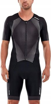 Kombinezon triathlonowy męski 2XU PerformFullZip sleeved Trisuit r.S - Zipp