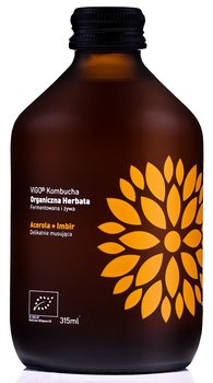 Kombucha Z Imbirem I Acerolą Bezglutenowa Bio 315 Ml - Vigo - VIGO YOKO