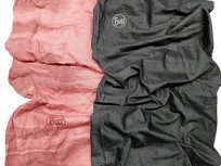 Komin BUFF 2-pak Original Ecostretch czarny & Merino Lightweight różowy Buff