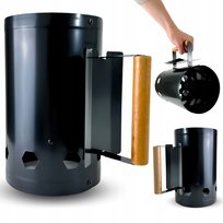 KOMIN DO ROZPALANIA GRILLA WĘGLA BRYKIETU WĘDZARNI ROZPALACZ 27x25cm