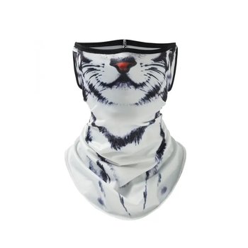 Komin Osłona na twarz i szyję przed Wiatrem Słońcem Mrozem - wzór Kot B&W - Inna marka