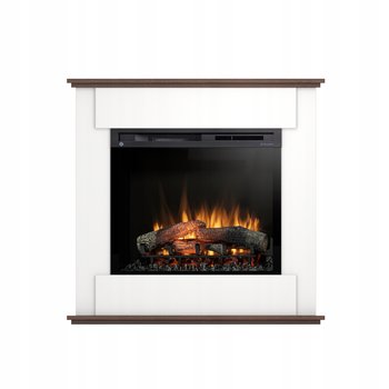 Kominek Elektryczny Fonte 28" Xhd Biały/C.Dąb - Warmtec