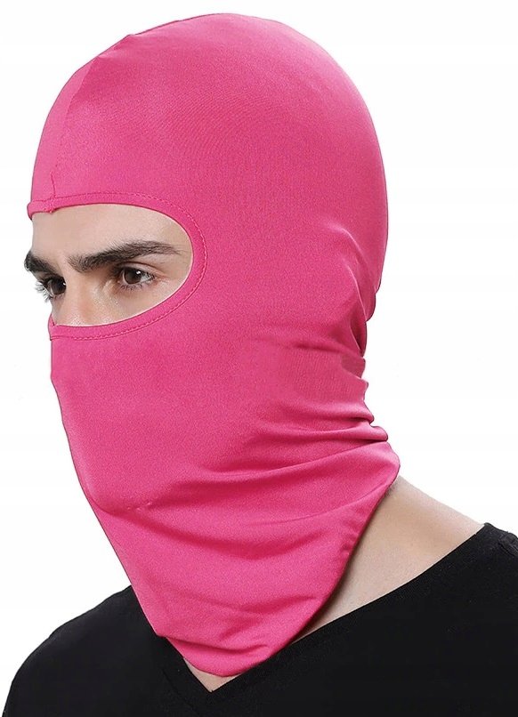 Kominiarka balaclava lekka uniwersalna różowa - DKM | Motoryzacja EMPIK