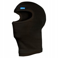 Kominiarka Bawełniana Bezszwowa Czarna 220G Wielofunkcyjna Elastyczna