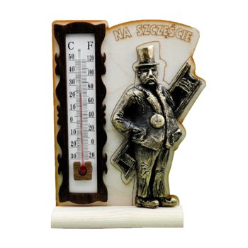 Kominiarz + termometr na podstawce. - FPHU ADAR Czesław Hebda