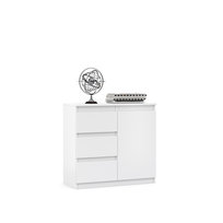 Komoda Agata80 cm BIAŁY MAT
