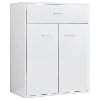 Komoda biała 2D 60x30x75cm - minimalistyczna, prak - Zakito Europe