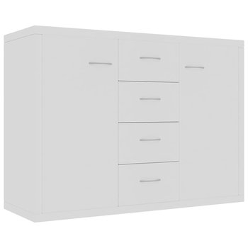 Komoda biała 4szt/2dr 88x30x65cm - Zakito Europe