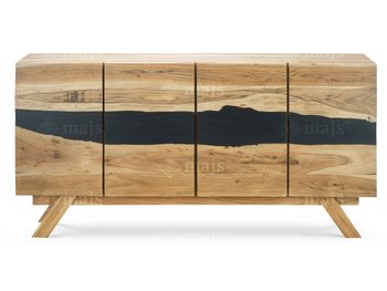 Komoda coco z litego egzotycznego drewna akacja indyjska - MAJS