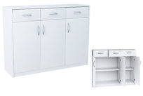 Komoda julia k13d3s k023 biały 85x110x35 cm