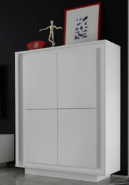 Komoda Paradise, biała, 106x50x146 cm - Fato Luxmeble