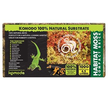 Komodo Habitat Moss 100G - Mech Torfowiec - KOMODO