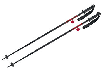 Komperdell, Kijki narciarskie, Schnapsstock, czarny, 130 cm - Komperdell