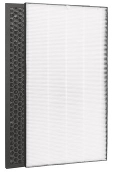 Komplet 2 filtrów HEPA FZ-J80HFX węglowy FZ-J80DFX do Sharp FP-J80EU-W  FP-J60EU-W FA46 - ZEYXO