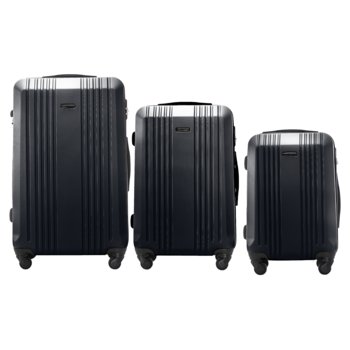 Komplet 3 walizek Wings KESTREL Dark grey - Wings