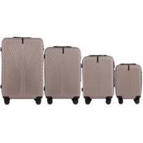 Komplet 4 WALIZEK Wings SWAN BEIGE
