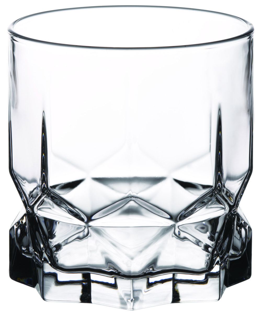 Zdjęcia - Szklanka Ambition Komplet 6 szklanek niskich Diamond 325 ml 