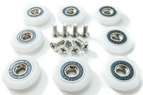 Komplet 8 kółek naprawczych 23mm do kabiny prysznicowej ZE-09-23