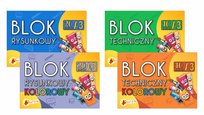 Komplet bloków szkolnych A3 Shan 4 szt. Shan