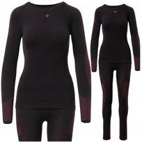 Komplet Damskiej Bielizny Termoaktywnej Na Zimę Bezszwowy Thermo Moraj L