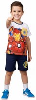 Komplet dla chłopca, t-shirt i krótkie spodenki, Avengers, Iron Man, kolorowy, bawełna, rozmiar 116 cm Marvel