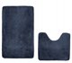 Komplet dywaników łazienkowych 2cz OSLO TPR granatowy 45x75 - Kontrast