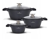Komplet garnków 6 elementów  ZWIEGER BLACK STONE