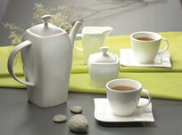 Komplet kawowy Fala 220 ml 17-elementowy AMBITION