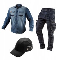 Komplet męskiej odzieży roboczej BHP, roz. M, NEO