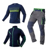 Komplet męskiej odzieży roboczej BHP, rozmiar XL, NEO