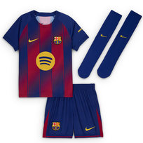 Komplet Nike FC Barcelona 2025/2026 Stadium Home HJ5619-456 M (110-116) niebieski Nike