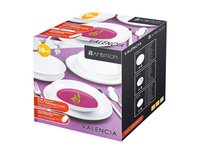 Komplet obiadowy AMBITION Valencia, 18 elementów 